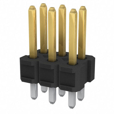 75844-101-06 by Amphenol ICC (FCI) - CONNECTOR HEADER VERT 6POS 2.54MM