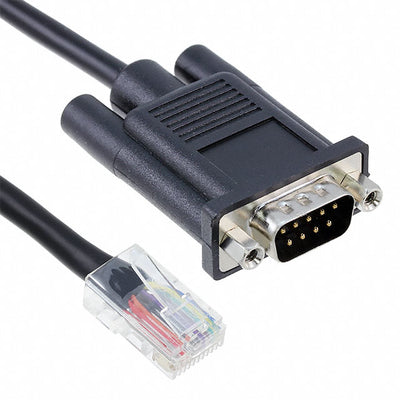 76000240 by Digi - CABLE STRAIGHT 4' RJ-45/DB-9M