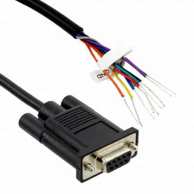 76000724 by Digi - CABLE ASSY DB09 UNSHLD BLK 1.22M