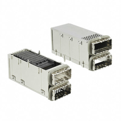 0760240568 by Molex - CONNECTOR CXP RCPT W/CAGE 2X1 168P RA