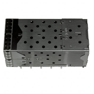 760450001 by Molex - CONNECTOR SFP+ RCPT W/CAGE 2X2 80P RA