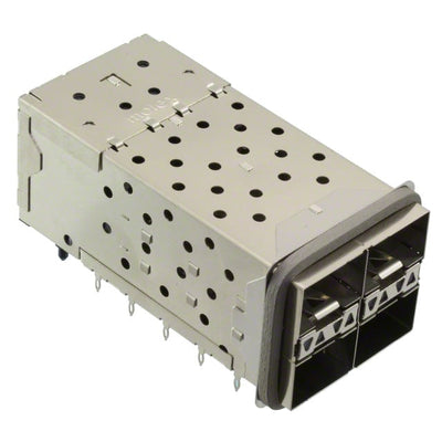 0760915003 by Molex - CONNECTOR SFP+ RCPT W/CAGE 2X2 80P RA
