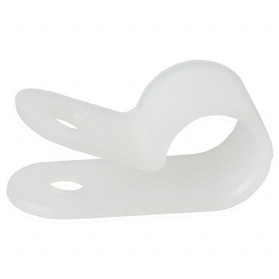 7626 by Keystone Electronics - CABLE CLAMP P-TYPE WHITE FASTENER