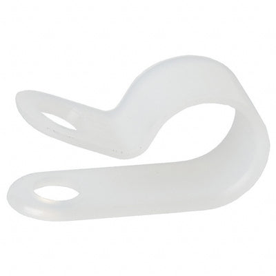 7629 by Keystone Electronics - CABLE CLAMP P-TYPE WHITE FASTENER