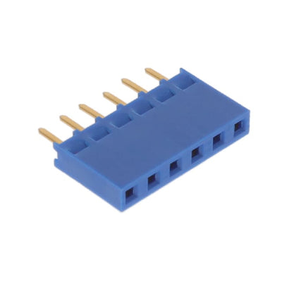 76308-106LF by Amphenol ICC (FCI) - CONNECTOR RECPT 6POS 0.1 GOLD PCB