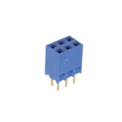 76314-103LF by Amphenol ICC (FCI) - CONNECTOR RECPT 6POS 0.1 GOLD PCB