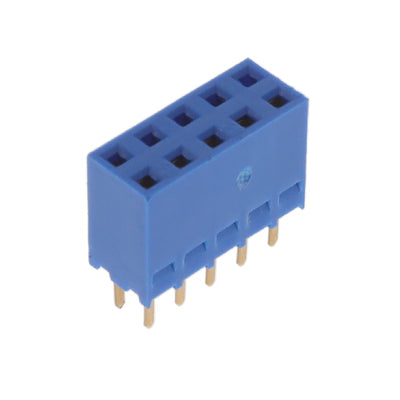 76314-105LF by Amphenol ICC (FCI) - CONNECTOR RECPT 10POS 0.1 GOLD PCB