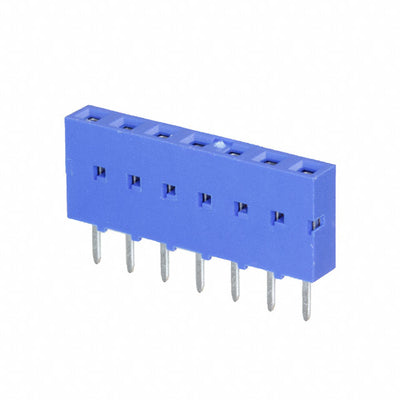 76341-307LF by Amphenol ICC (FCI) - CONNECTOR RECPT 7POS 0.1 GOLD PCB