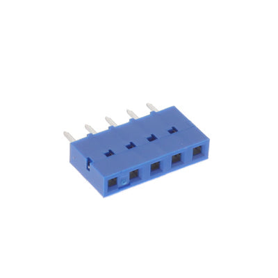 76341-405LF by Amphenol ICC (FCI) - CONNECTOR RECPT 5POS 0.1 TIN PCB