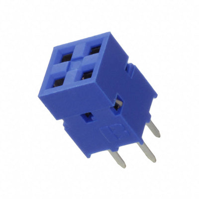 76342-302LF by Amphenol ICC (FCI) - CONNECTOR RECPT 4POS 0.1 GOLD PCB