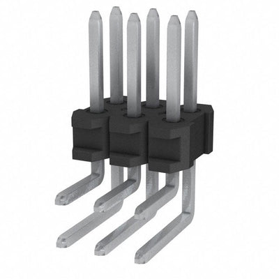 76345-306-06 by Amphenol ICC (FCI) - CONNECTOR HEADER R/A 6POS 2.54MM