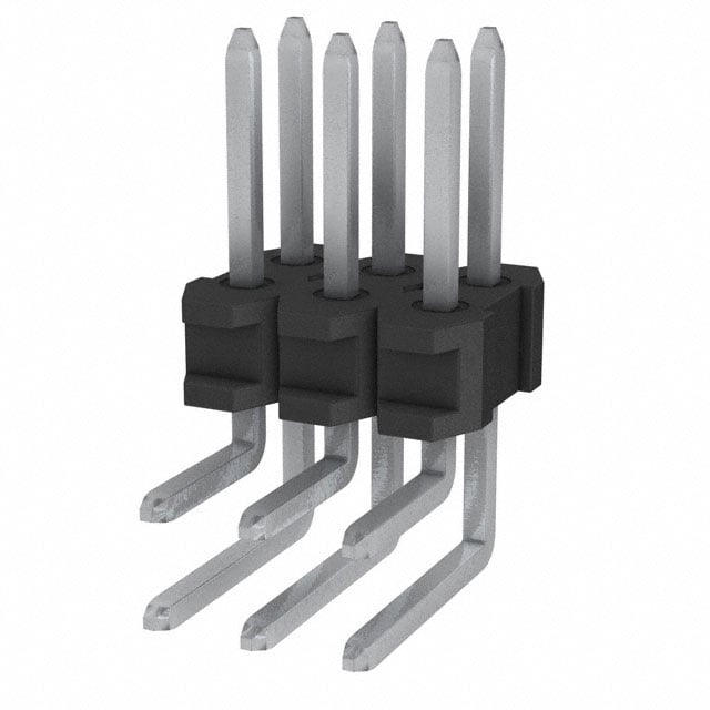 76345-306-06 by Amphenol ICC (FCI) - CONNECTOR HEADER R/A 6POS 2.54MM