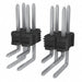 76345-306-40 by Amphenol ICC (FCI) - CONNECTOR HEADER R/A 40POS 2.54MM