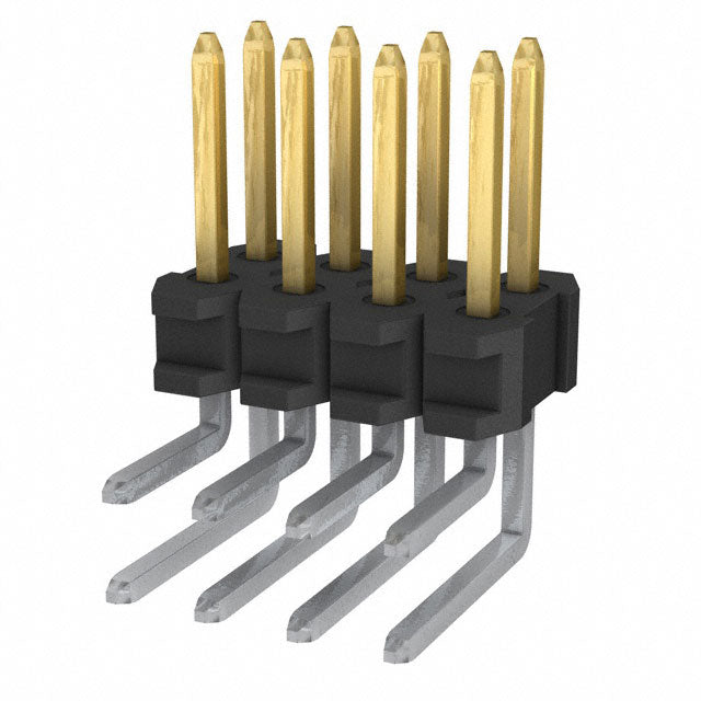 76345-804-08LF by Amphenol ICC (FCI) - CONNECTOR HEADER R/A 8POS 2.54MM