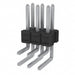 76350-304-06LF by Amphenol ICC (FCI) - CONNECTOR HEADER R/A 6POS 2.54MM