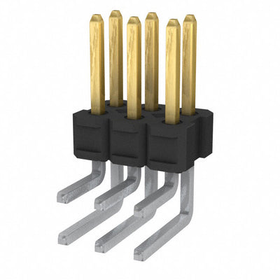 76350-104-06 by Amphenol ICC (FCI) - CONNECTOR HEADER R/A 6POS 2.54MM