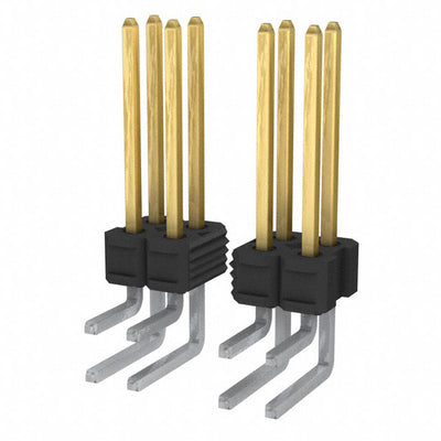 76350-110-10 by Amphenol ICC (FCI) - CONNECTOR HEADER R/A 10POS 2.54MM