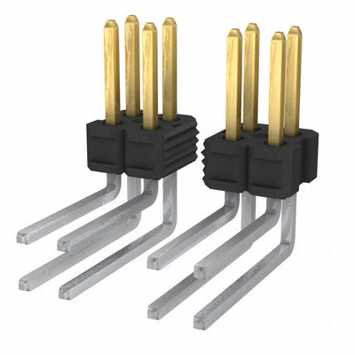 76350-814-10LF by Amphenol ICC (FCI) - CONNECTOR HEADER R/A 10POS 2.54MM