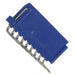 76382-409LF by Amphenol ICC (FCI) - CONNECTOR HEADER R/A 9POS 2.54MM