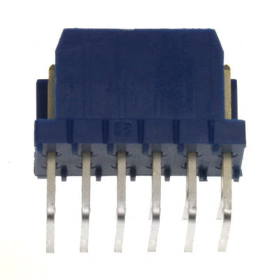 76383-406LF by Amphenol ICC (FCI) - CONNECTOR HEADER R/A 12POS 2.54MM