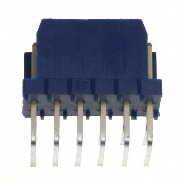 76383-406LF by Amphenol ICC (FCI) - CONNECTOR HEADER R/A 12POS 2.54MM