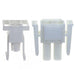 770017-1 by TE Connectivity AMP Connectors - CONNECTOR PLUG HSG 2POS UMNL-II 2PC