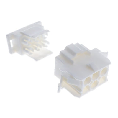 770027-1 by TE Connectivity AMP Connectors - CONNECTOR RECPT HSG 6POS 2PC