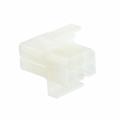 770085-1 by TE Connectivity AMP Connectors - CONNECTOR RECPT HSG 6POS 5.03MM