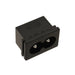 770W-X2/10 by Qualtek - PWR ENT RCPT IEC320-C8 PNL SLDR