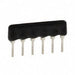 77061102P by CTS Resistor Products - RESISTOR ARRAY 5 RES 1K OHM 6SIP