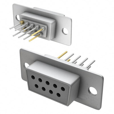 772-E09-213R001 by NorComp Inc. - CONNECTOR D-SUB RCPT 9P PNL MNT SLDR