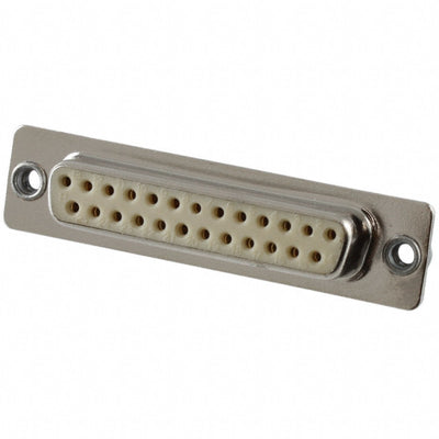 772-E25-203R011 by NorComp Inc. - CONNECTOR D-SUB RCPT 25POS PNL MNT