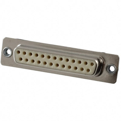 772-E25-213R011 by NorComp Inc. - CONNECTOR D-SUB RCPT 25P PNL MNT SLDR
