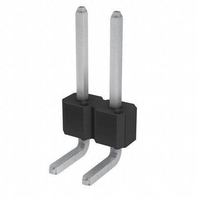 77315-424-02LF by Amphenol ICC (FCI) - CONNECTOR HEADER R/A 2POS 2.54MM