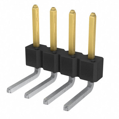 77315-102-04LF by Amphenol ICC (FCI) - CONNECTOR HEADER R/A 4POS 2.54MM