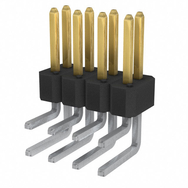 77317-804-08 by Amphenol ICC (FCI) - CONNECTOR HEADER R/A 8POS 2.54MM