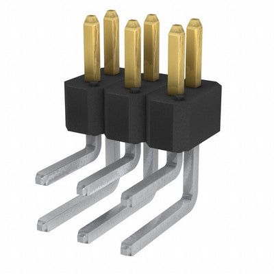 77317-110-06LF by Amphenol ICC (FCI) - CONNECTOR HEADER R/A 6POS 2.54MM