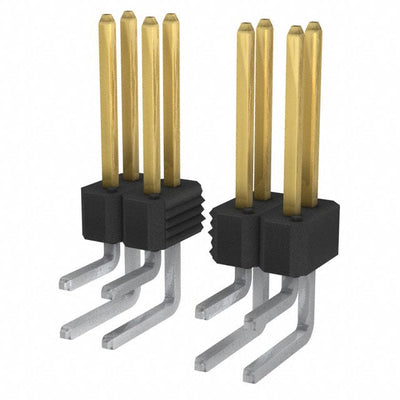 77317-818-10LF by Amphenol ICC (FCI) - CONNECTOR HEADER R/A 10POS 2.54MM