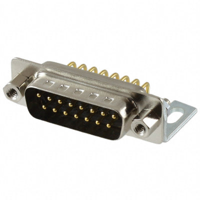 774-E15-113R141 by NorComp Inc. - CONNECTOR D-SUB PLUG 15POS R/A SLDR