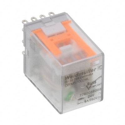 7760056088 by Weidmuller - RELAY GEN PURPOSE 4PDT 5A 24V