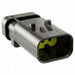 776430-3 by TE Connectivity Deutsch Connectors - CONNECTOR RECPT HSG 3POS 4.50MM