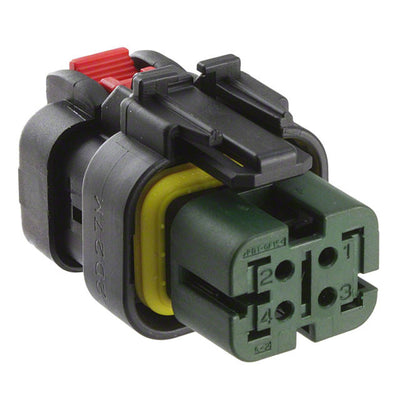 776524-4 by TE Connectivity Deutsch Connectors - CONNECTOR PLUG HSG 4POS 4.50MM