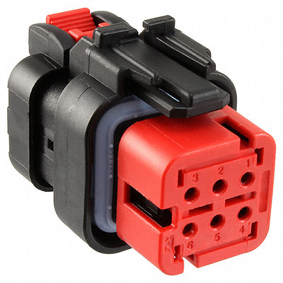 776531-1 by TE Connectivity Deutsch Connectors - CONNECTOR PLUG HSG 6POS 4.50MM