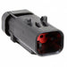 776534-1 by TE Connectivity Deutsch Connectors - CONNECTOR RECPT HSG 2POS 4.50MM