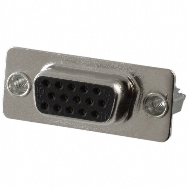 780-M15-213R051 by NorComp Inc. - CONNECTOR D-SUB HD RCPT 15POS PNL MNT