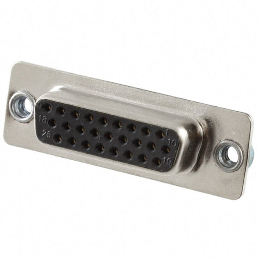 780-M26-213R011 by NorComp Inc. - CONNECTOR D-SUB HD RCPT 26POS PNL MNT