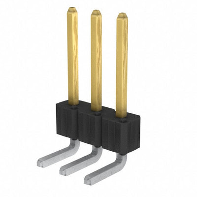 78554-203 by Amphenol ICC (FCI) - CONNECTOR HEADER R/A 3POS 2.54MM