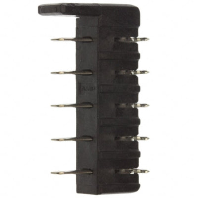 787141-1 by TE Connectivity AMP Connectors - CONNECTOR HDR 5POS 5.00MM KINKED PIN
