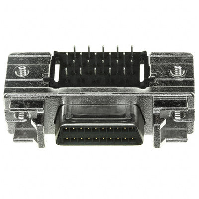 787190-1 by TE Connectivity AMP Connectors - CONNECTOR D-TYPE RCPT 20POS R/A SLDR