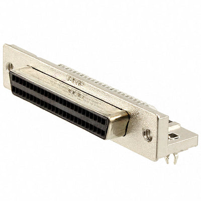 787362-5 by TE Connectivity AMP Connectors - CONNECTOR D-TYPE RCPT 50POS R/A SLDR